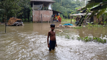 তালায় পাঁচ হাজার মানুষ পানিবন্দি