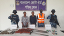 সুন্দরবনে অস্ত্রগুলিসহ দুই বনদস্যু আটক 
