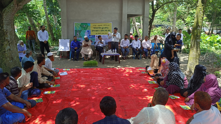 চৌগাছায় কৃষকদের নিয়ে পার্টনার ফিল্ড স্কুল উদ্বোধন