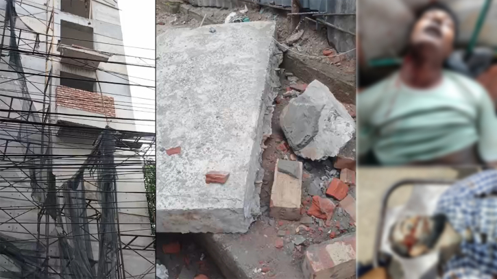 যশোরে ফিউচার লিমিটেড কোম্পানির নির্মাণাধীন ভবনের কার্নিস ভেঙে নিহত ৩ যশোরে ফিউচার লিমিটেড কোম্পানির নির্মাণাধীন ভবনের কার্নিস ভেঙে নিহত ৩