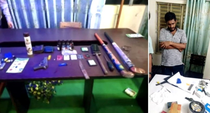 কুষ্টিয়ায় ‘টর্চার সেল’ থেকে অস্ত্র-মাদকসহ পাঁচজন আটক কুষ্টিয়ায় ‘টর্চার সেল’ থেকে অস্ত্র-মাদকসহ পাঁচজন আটক