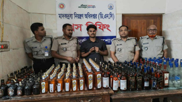 যশোরে ২৬৫ বোতল বিদেশি মদসহ যুবক গ্রেফতার