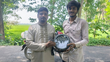 মহেশপুরে ইত্যাদির শুটিং স্পটের ফগ লাইট উদ্ধার