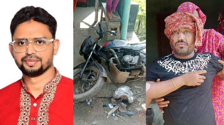 স্বেচ্ছাসেবক দল নেতাকে ‌কোপালেন গণধিকার পরিষদের নেতা