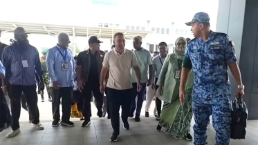 মাতারবাড়ী কয়লা বিদ্যুৎকেন্দ্র পরিদর্শন করলেন প্রধানমন্ত্রী