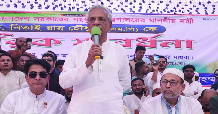 খাল খননের টাকা মেরে খাওয়ার দিন শেষ : নিতাই রায় চৌধুরী 