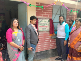 রাডুলীতে কেঁচো সার কালেকশন পয়েন্ট ও অফিস ভবন উদ্বোধন