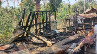 বিএনপি অফিসে আগুন