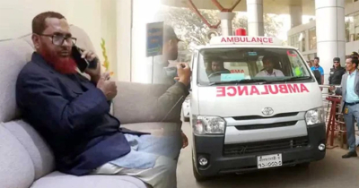 বিমানবন্দরে আটক ঠাকুরগাঁও জেলা জামায়াত আমির ‘অসুস্থ’, হাসপাতালে ভর্তি