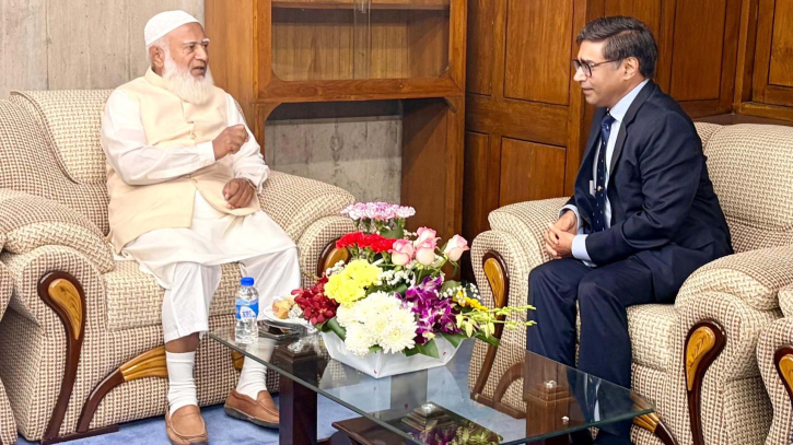 জামায়াত আমিরের সঙ্গে ভারতের পররাষ্ট্র সচিবের সাক্ষাৎ