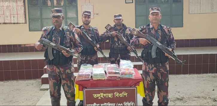 সাতক্ষীরা সীমান্তে চোরাচালান বিরোধী বিশেষ অভিযান