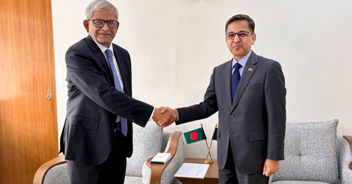 মির্জা ফখরুলের সঙ্গে প্রণয় ভার্মার বৈঠক