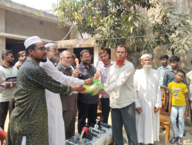 নির্বাচনি সহিংসতায় ক্ষতিগ্রস্তদের বাড়ি  বাড়ি গেলেন এমপি ডা. মোসলেহ উদ্দিন 