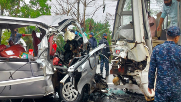 বাগেরহাটের রামপালে বাস মাইক্রোবাসের সংঘর্ষে নিহত অন্তত ১২