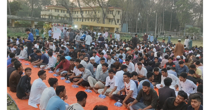 যশোর পলিটেকনিকে ছাত্র শিবিরের গণ-ইফতার