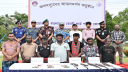 সুন্দরবনের দস্যু ছোট সুমন বাহিনীর ৭ সদস্যের অস্ত্রসহ আত্মসমর্পণ 