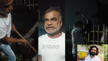 যশোরে বৈষম্যবিরোধী নেতা রাশেদ খানের বাড়িতে হামলা 