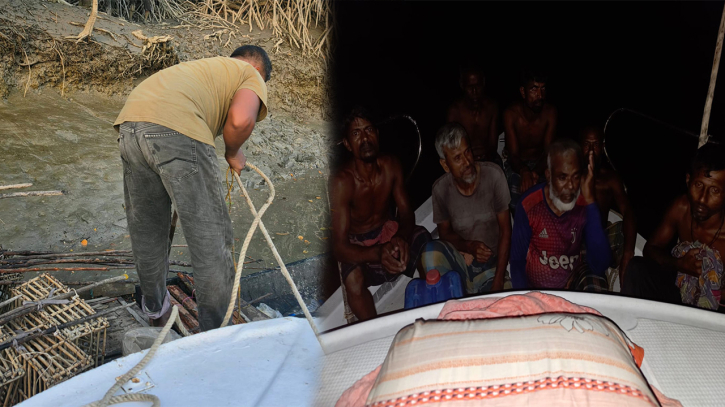 সুন্দরবনের অভয়ারণ্যে মাছ-কাঁকড়া ধরায় ৭ জেলে আটক