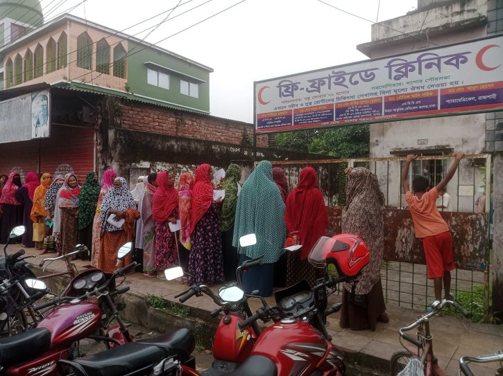 সামর্থ্যহীন রোগীদের ভরসা ফ্রি ফ্রাইডে ক্লিনিক