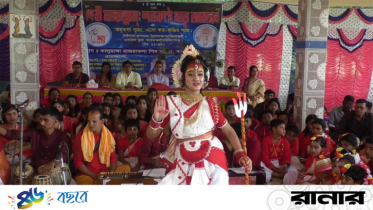 বাঘারপাড়ায় শতকণ্ঠে চণ্ডীপাঠ ও মাতৃ আবাহন বাঘারপাড়ায় শতকণ্ঠে চণ্ডীপাঠ ও মাতৃ আবাহন