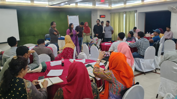জলবায়ু পরিবর্তন মোকাবিলায় প্রকৃতিনির্ভর সমাধানে খুলনায় প্রশিক্ষণ