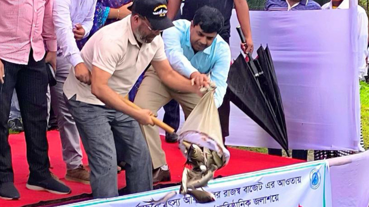 মোংলায় পরিবেশ প্রতিমন্ত্রীর চারা রোপণ ও মাছের পোনা অবমুক্তকরণ